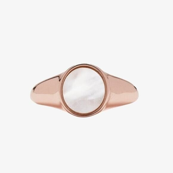 Pura Vida Jewelry - Pura Vida Mother of Pearl Signet Ring - Size 5